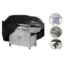 Патио Водонепроницаемая Крышка для решетки для шашлыка наружная барбекю для сада непромокаемая Защитная крышка 210D черная Пылезащитная крышка