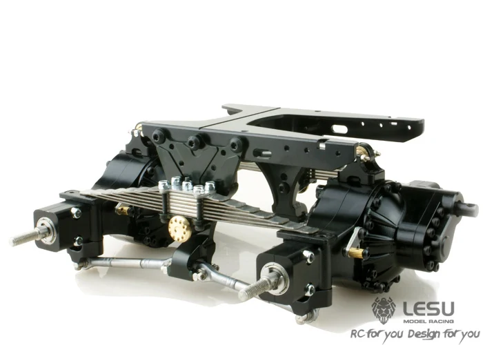 

1:14 Zugmaschine/Dump Truck X 8013 New Pattern Simulation Biaxial Suspension Assembly Suspension assembly Tamiya Model