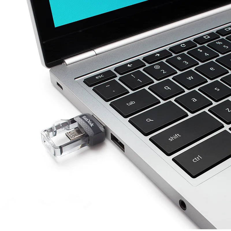 Sandisk двойной OTG USB Flash Drive 64 GB флешки 32 GB USB3.0 флэш-памяти 128 Гб флешки 16 GB USB ключ 150 МБ/с. для Android/PC