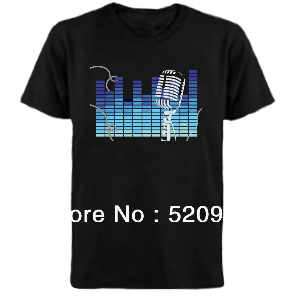 Wholesale fantastic font b LED b font t Shirt font b LED b font T shirt
