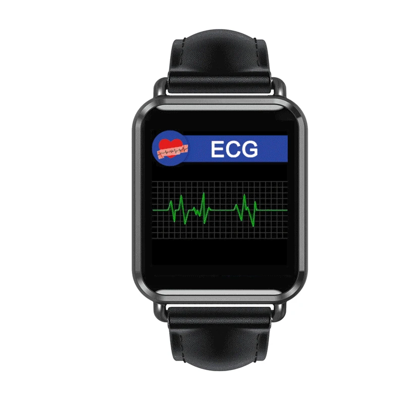 Vwar ЭКГ PPG Смарт часы мужские IP67 Водонепроницаемый монитор сердечного ритма Smartwatch