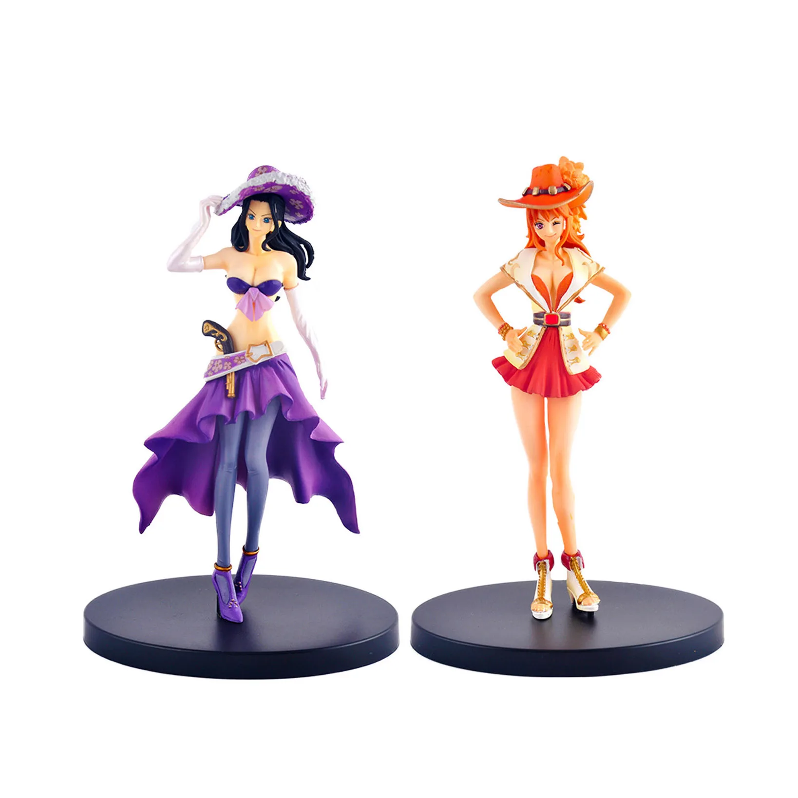 Chanycore Аниме ONE PIECE DXF onepiece новый мир ПВХ Фигурки 17 см Нико нами и Робин мисс