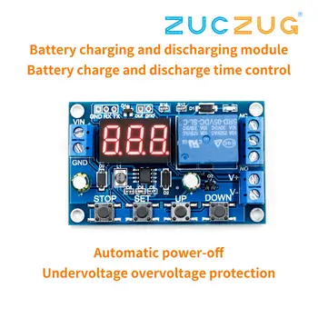 

Battery Charge/Discharge Module Integrated Voltmeter Undervoltage/Overvoltage Protection Timing Charge/Discharge Communication