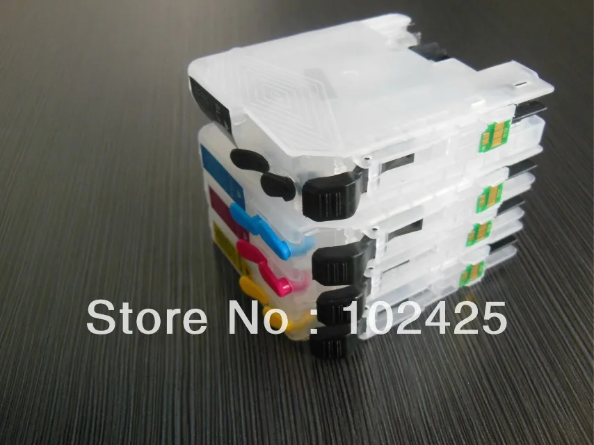 

1 set Short empty refillable ink Cartridge for brother lc103 With ARC Chip