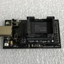 FlashcatUSB программатор с SLC NAND FLASH Socket Adapter-TSOP48(тип B