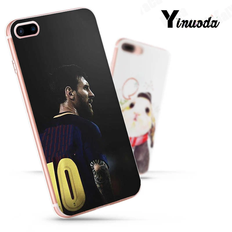 Yinuoda Lionel Messi Уникальный дизайн новейший модный чехол для телефона для iPhone 8 7 6 6S Plus X 10 5 5S SE XR XS MAX