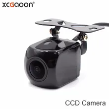 Q3 XCGaoon Metal CCD HD Câmera de Visão Traseira Do Carro Estacionamento Invertendo Câmera de Segurança De Grande Angular À Prova D’ Água Convexo Superfície Esférica