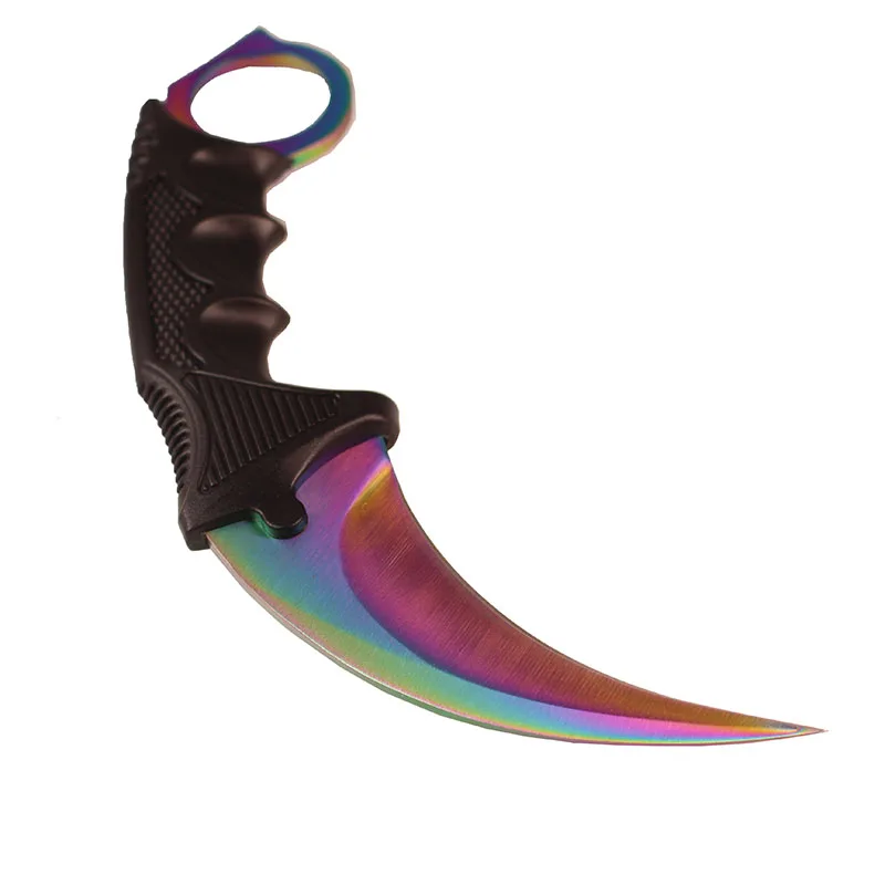 Нож Karambit Cs Go охотничий нож, тактические ножи для выживания, походные ножи, Cuchillo De Supervivencia Navajas, настоящий нож s EDC