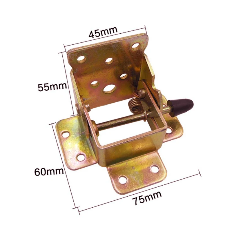 4 шт. Железный Замок складной стол-стул ножные кронтшейны, петли Складная ножка стула шарнир для мебели складывающееся крепление аппаратные инструменты