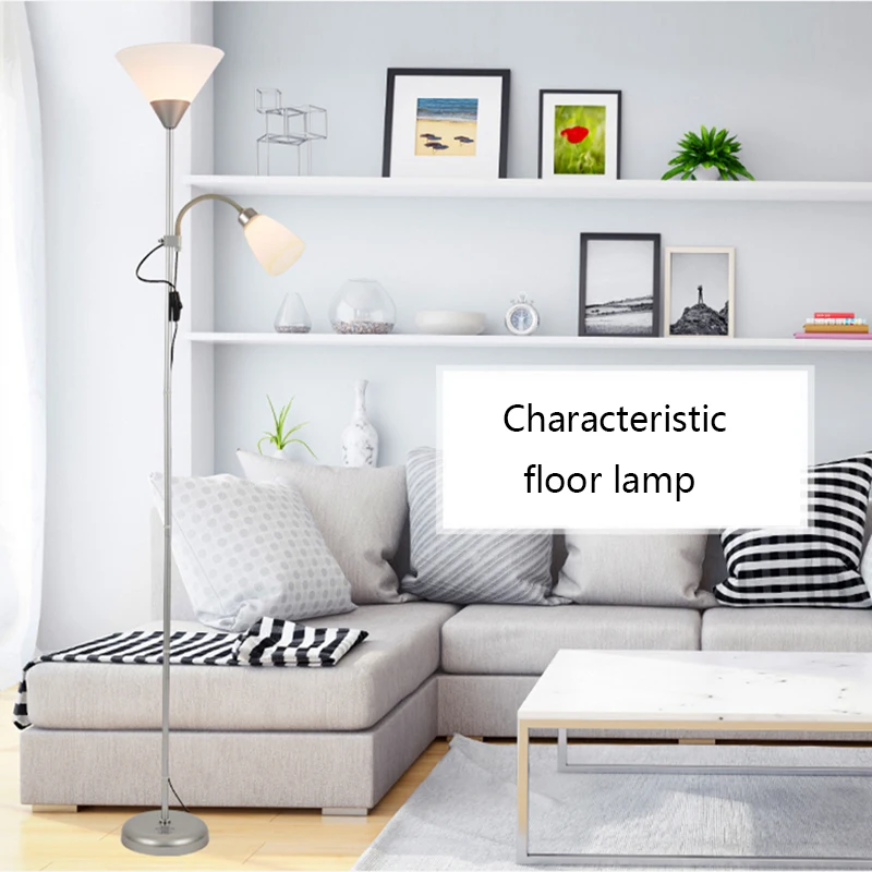  American Style modern iron painted floor Lamps adjustable E27 LED 220V novelty floor lights for liv - 32884601239