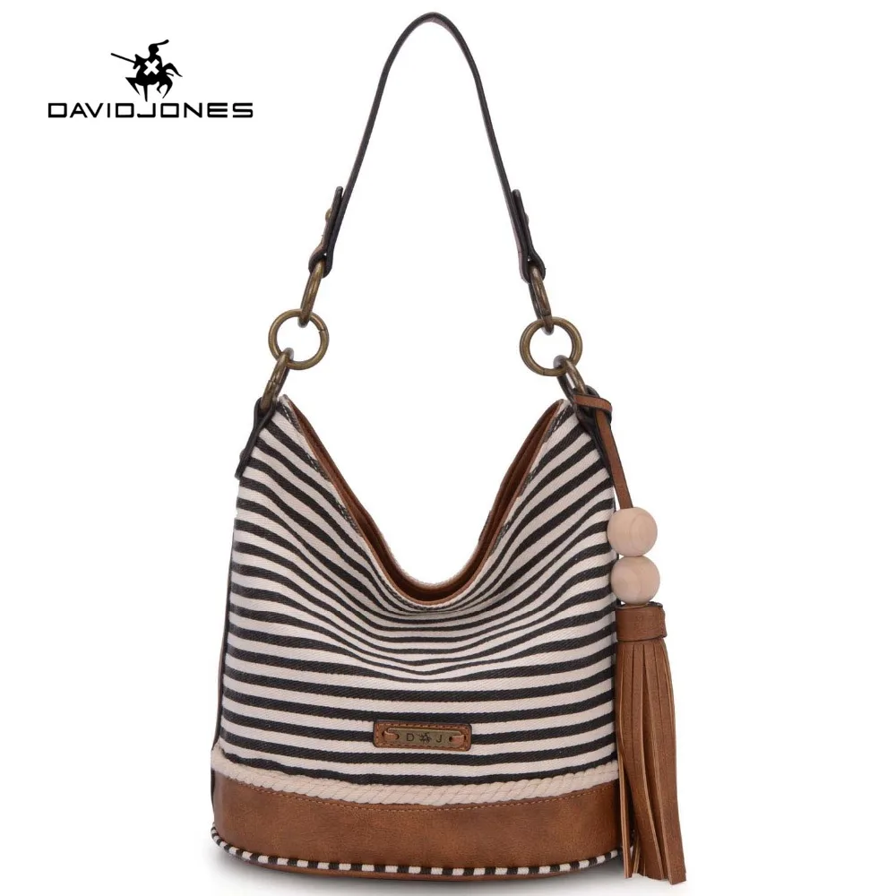 DAVIDJONES ladies font b Handbag b font Bucket font b bag b font font b women