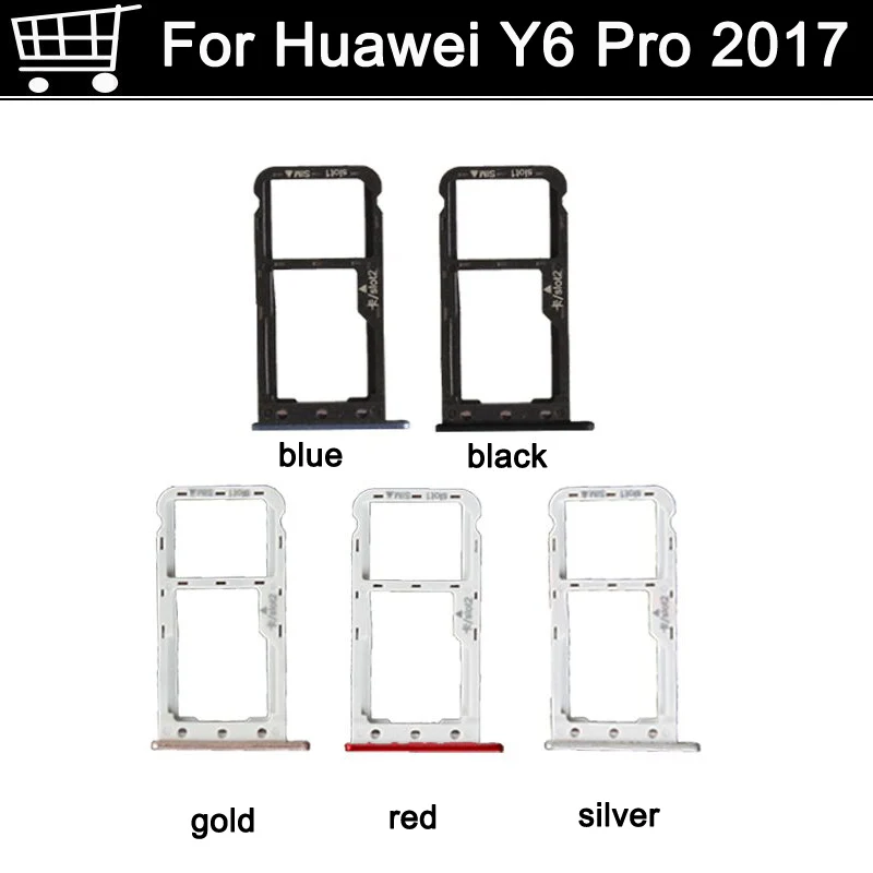 New For Huawei Y6 Pro 2017 SLA L02 SLA L22 SLA TL00 Sim Card Tray Micro