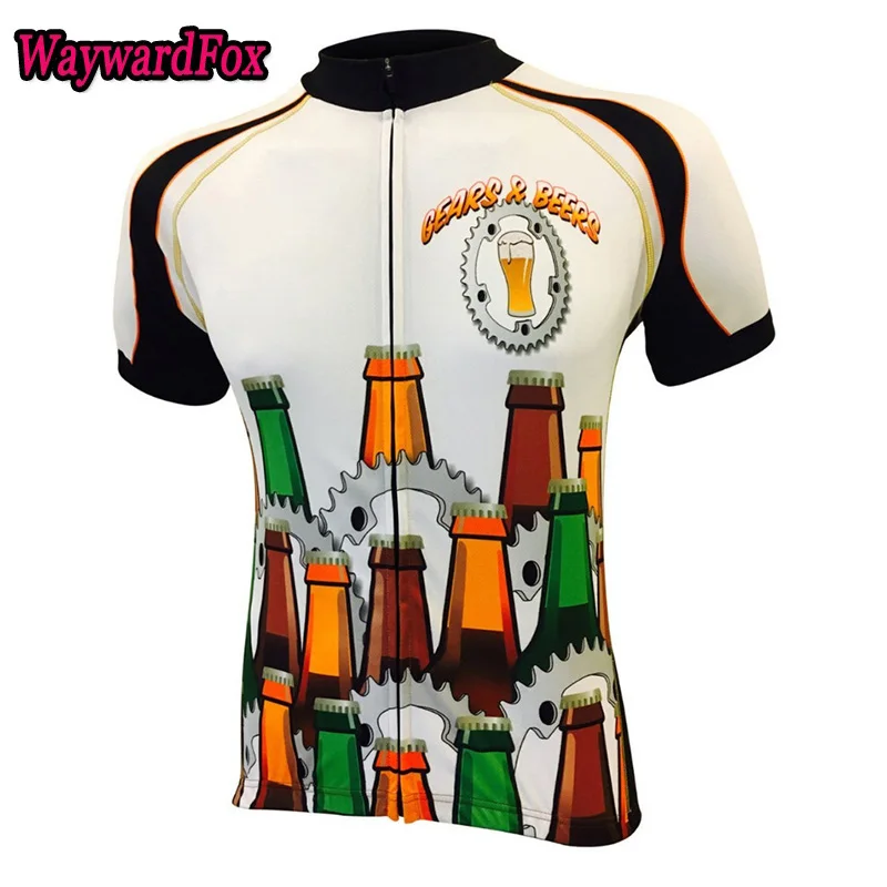 Buy Classic Beer cycling jersey men summer short