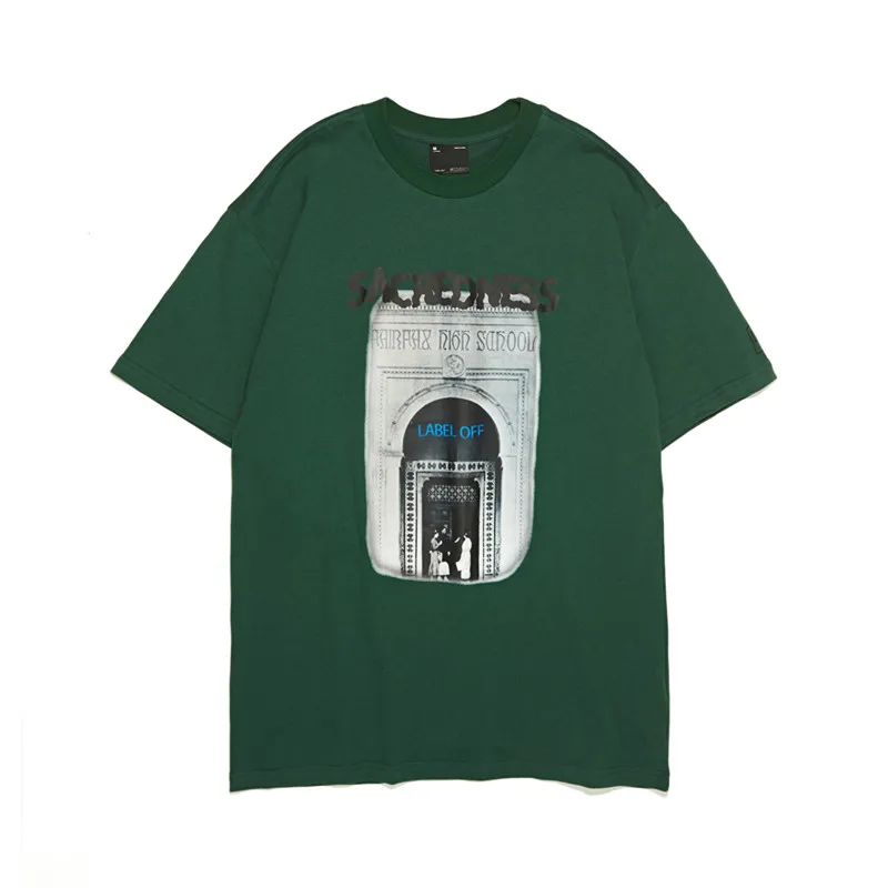 

Women Men T-shirt OVDY SILENT FILM ERA TEE Hip Hop High Street Print Harajuku Oversized casual Funny Happy O-neck Short Tshirt