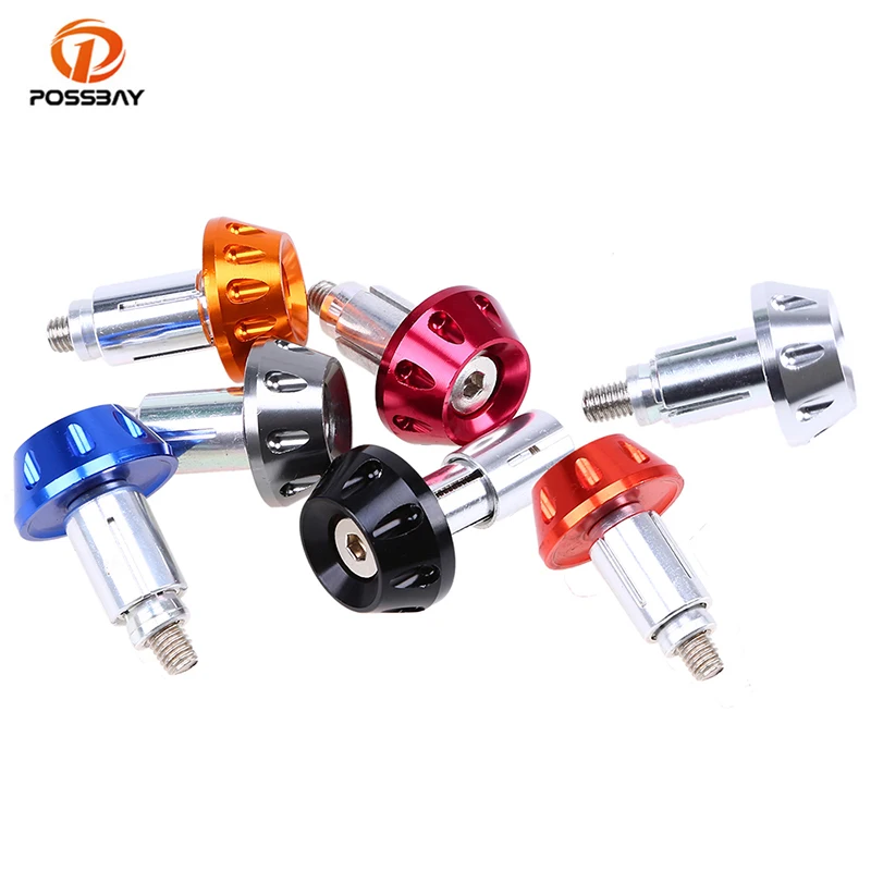 thumbnail image 2 of MotHeartZero Handlebar End Plugs For KLR 650 (1987-2024) – CNC Aluminum, 17mm For 7/8" Bars – Red 2 of 12