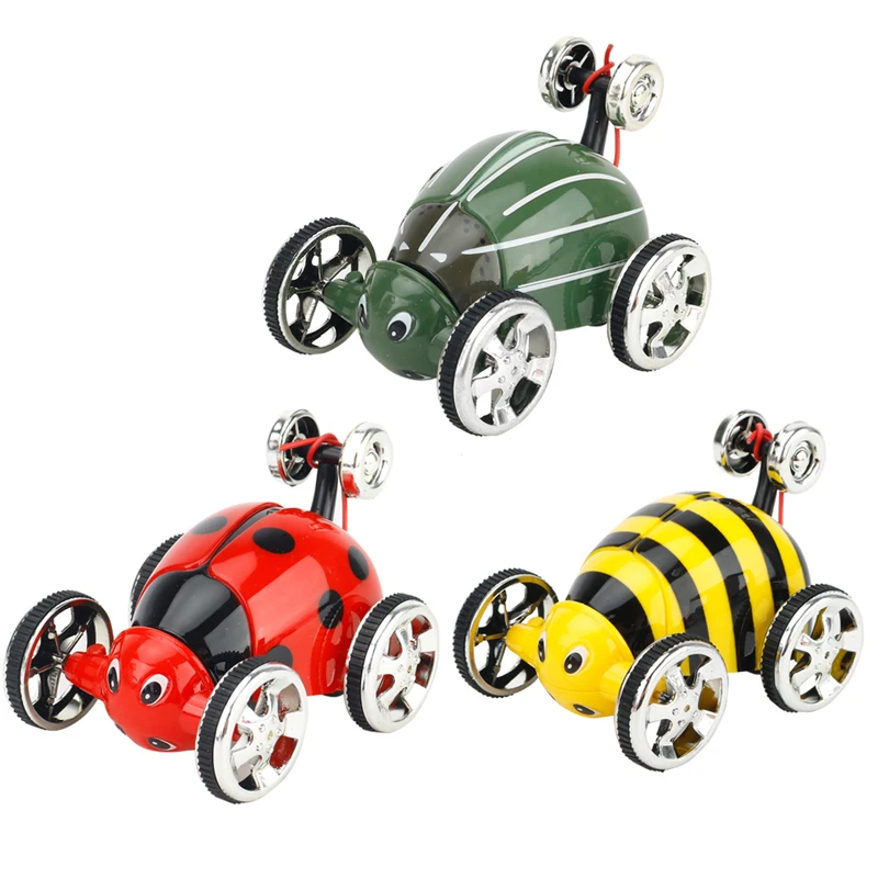 

Kids Toys Remote Control Toy Car Flip Stunt Car Remote Dump Truck Buckle Electric Drive Trolley gifts Random Colors