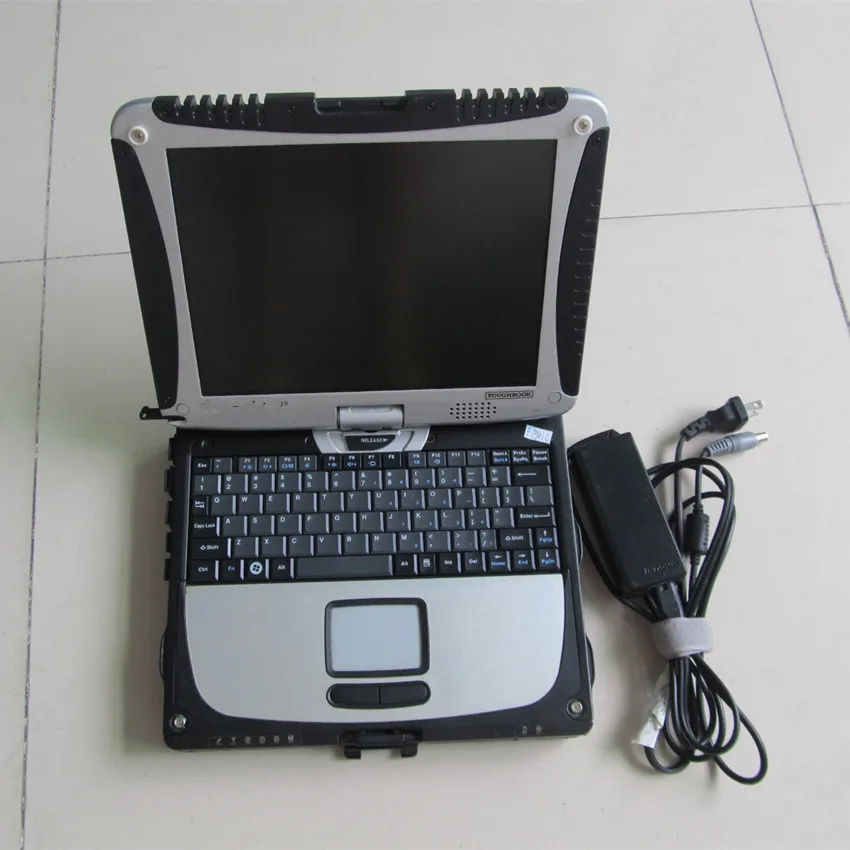  cf 19 auto diagnostic computer touch screen ram 4g with battery for bmw icom mb star c3 c4 c5 can c
