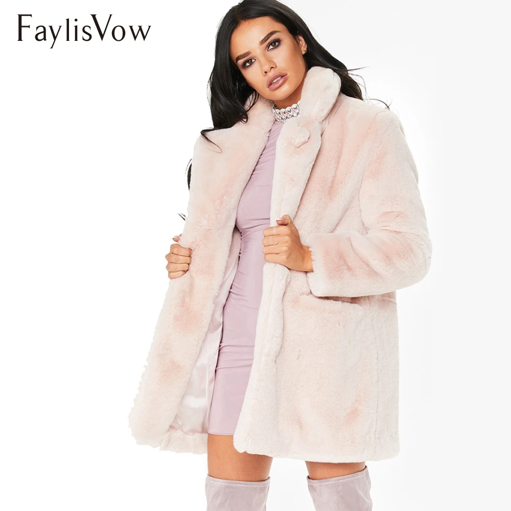 FaylisVow 3xl Plus Size Thick Fur Coat Women Winter Warm Loose Plush Teddy Fluffy Long Sleeve Faux Fur Coats Woman Solid Jackets FaylisVow 3xl Plus Size Thick Fur Coat Women Winter Warm Loose Plush Teddy Fluffy Long Sleeve Faux Fur Coats Woman Solid Jackets
