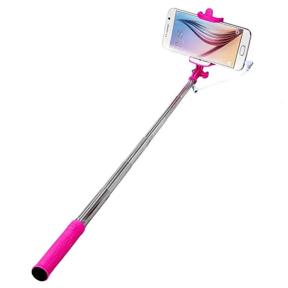

Free Shipping High Quality Stainless Steel Handheld Extendable Self-Pole Tripod Monopod Stick For Mobile Phone Smartphone #S