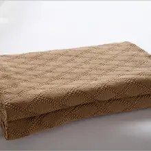 Лидер продаж высокое качество хлопок Одеяла 120*180 м модные Одеяло Автомобильные путешествия Портативный Брендовая дизайнерская обувь дома Одеяла