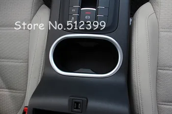 

ABS Matte Water Cup Holder Frame Cover Trim car-styling For MG GS 2015 2016 2017