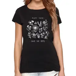 Бренд Harajuku футболка женская мода растение эти печатные футболки летние с коротким рукавом o-образным вырезом Женская одежда унисекс 2019
