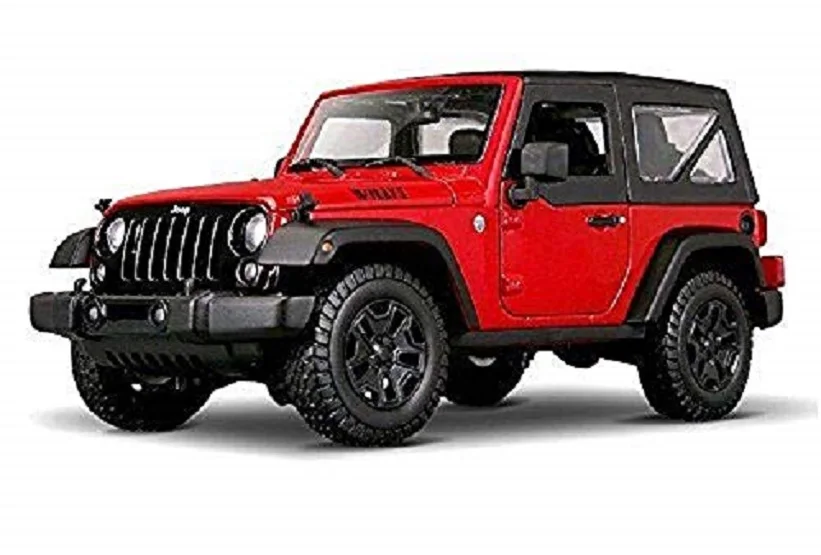 

Maisto 1:18 2014 Jeep Wrangler Willys Diecast Model Car Vehicle NEW IN BOX