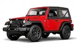 Maisto 1:18 2014 Jeep Wrangler Willys литой модельный автомобиль Новый в коробке