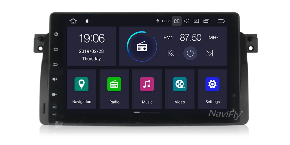 Excellent New! 9" Android 9.0 IPS DSP Car dvd Player radio audio For BMW E46 M3 GPS Navigation WIFI BT RDS Canbus Steering wheel GPS E46 18