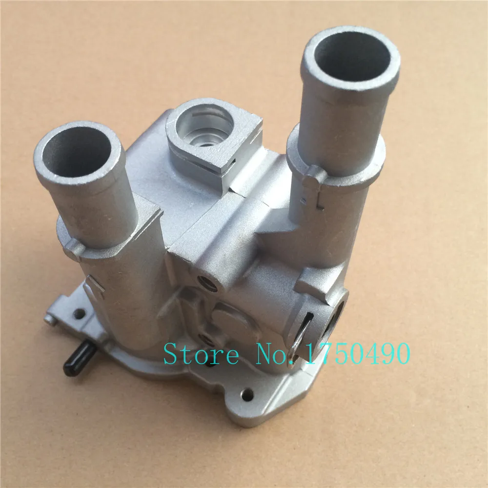 (3pcs/lot) Aluminum Thermostat cover shell Housing metal case for Astra Chevrolet Cruze Epica Hideo 96817255;96984103