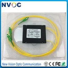 1310/1550nm двойное окно 20/80 соотношение SC/APC ABS Тип коробки 1x2 FBT Волоконно-оптический сплиттер 1*2 FBT, 100*80*10, 2,0 мм, 1 м