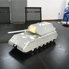 Немецкий MAUS супер тяжелый танк RC танк с металлической оболочкой HOOBEN Танк FMS танк
