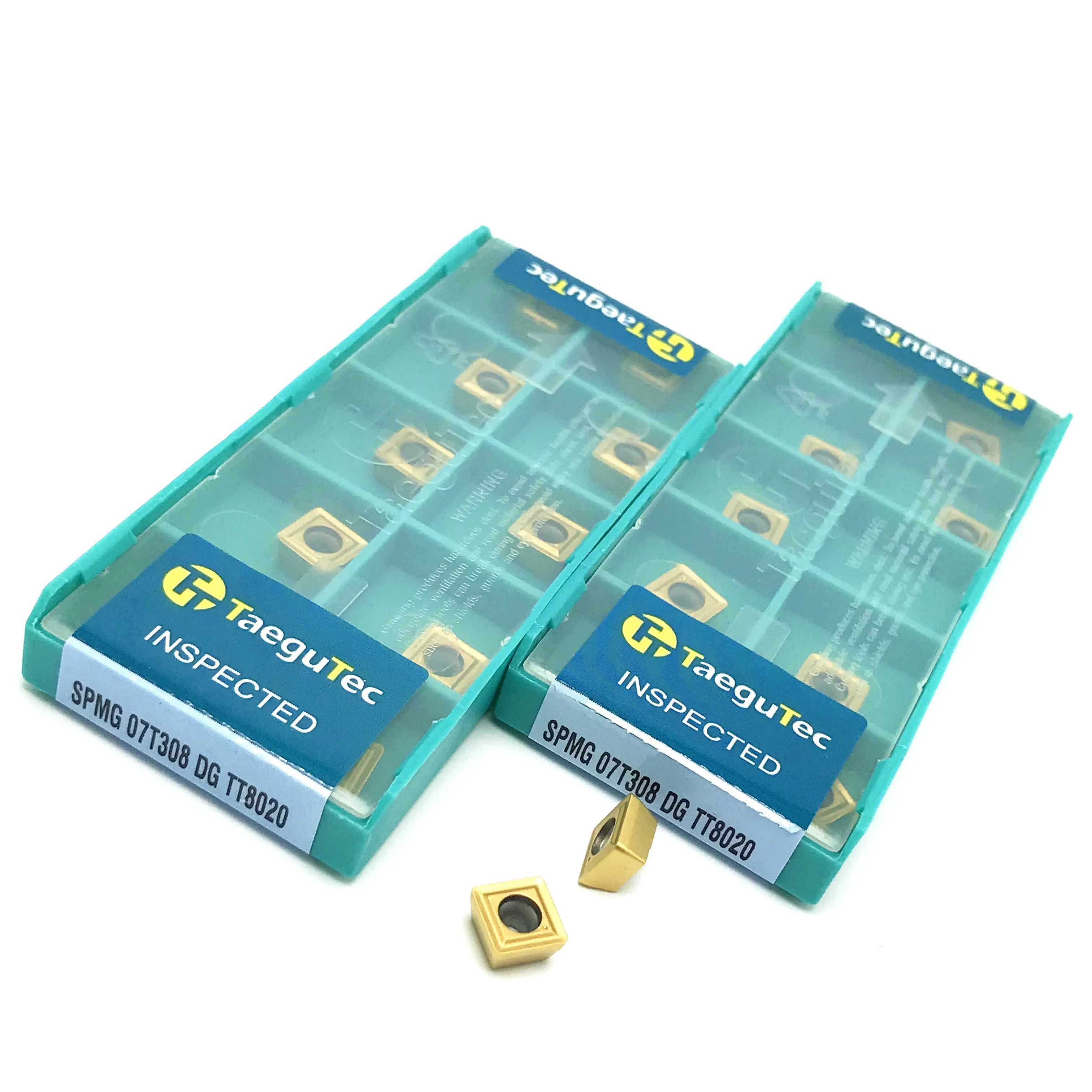 

10PCS SPMG07T308 DG TT8020 taegutec CNC carbide turning insert U-shaped drill bit 10 / box for steel turning inserts