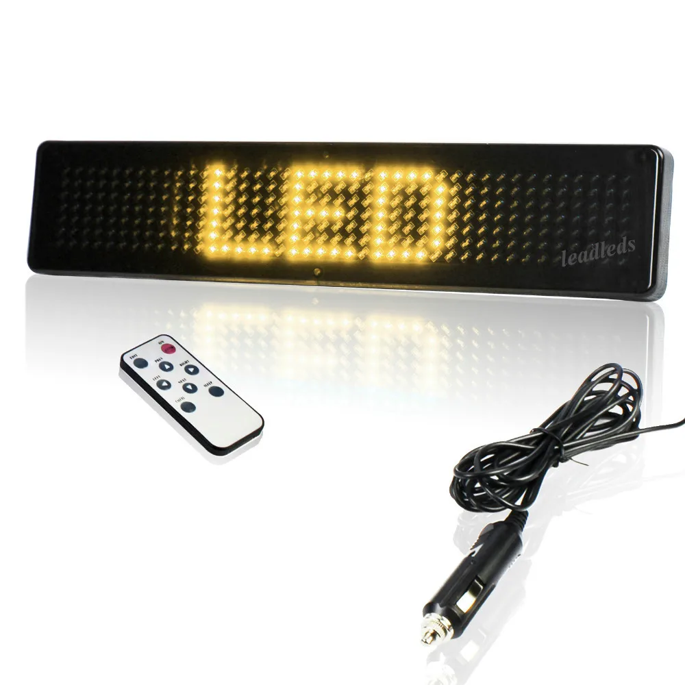 12v-LED-Car-Display-English-Remote-Control-LED-car-Sign-Board-LED-Programmable-Message-led-Sign