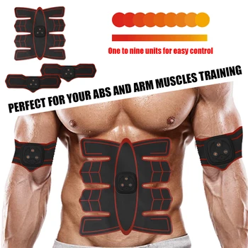 

Household Electric Abdominal Muscle Massage Body Machine Stimulator ABS Trainer Fitness Weight Loss Body Slimming Massager