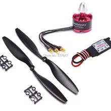 2212 920KV бесщеточный двигатель CW/CCW+ 30a simonk бесщеточный ESC+ 1045 Пропеллер для F450 F550 S550 F550 рама квадрокоптера