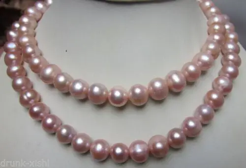 

B51 savageness 11-12mm Australian south sea pink pearl necklace 33inch 14KCLASP^^^@^Noble style Natural Fine jewe FREE SHIPPING