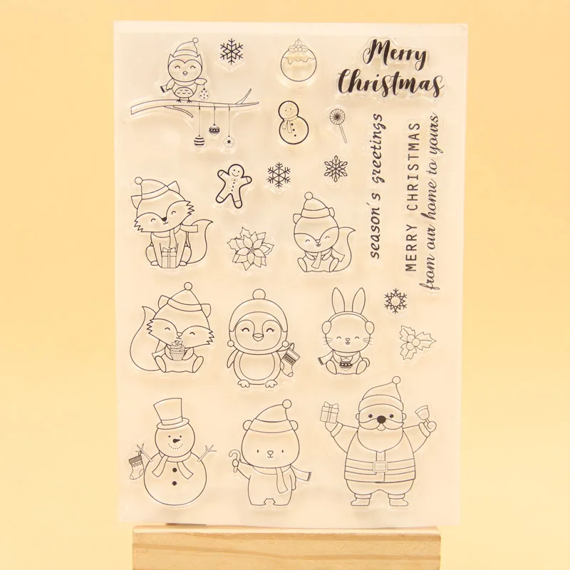 KLJUYP веселые рождественские штампы металлические трафареты для пресс-формы для DIY скрапбукинга/фото украшение для альбома тиснение самодельная бумажная карточка