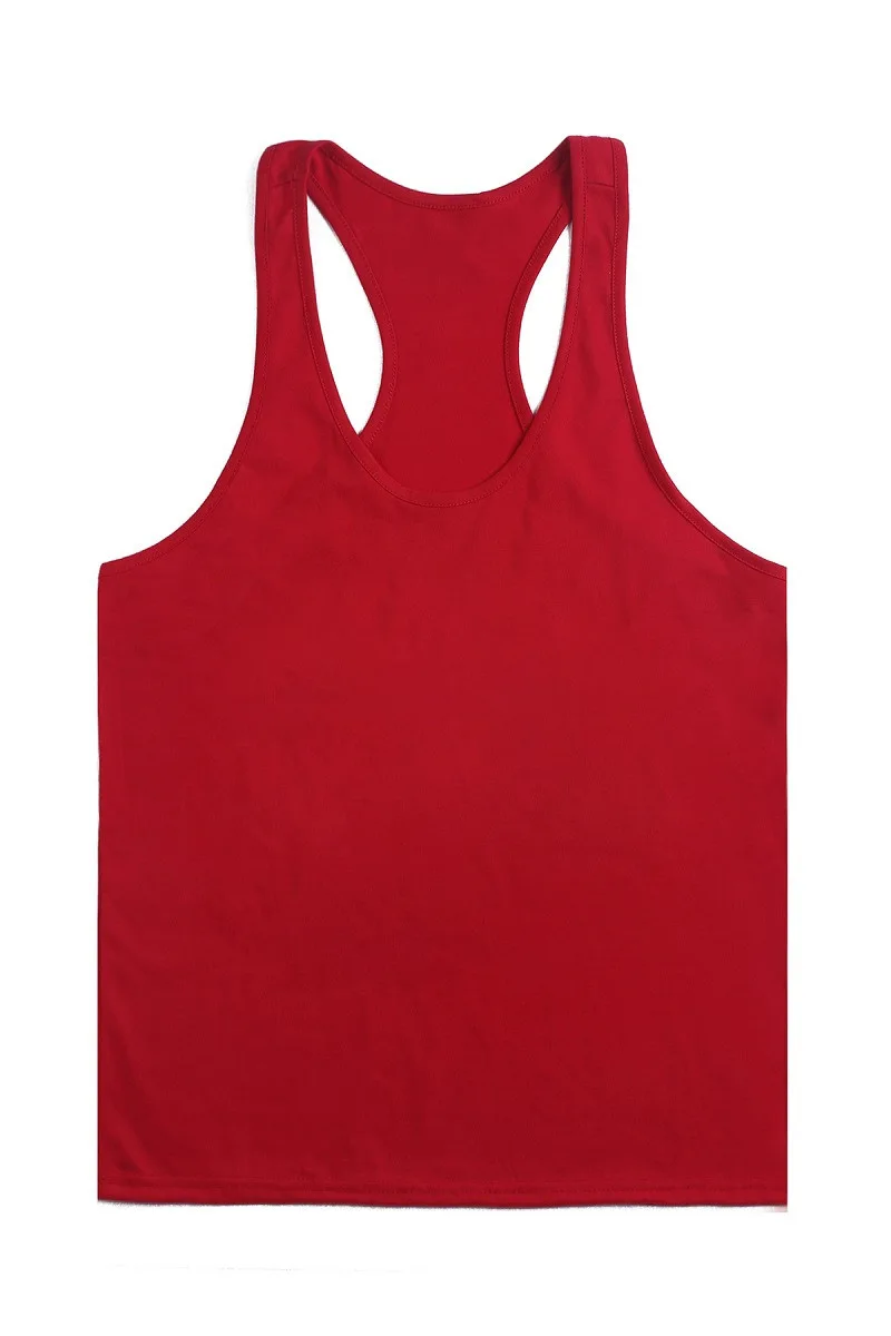 

2016 New Stringer Tank Top Men Bodybuilding Equipment Clothing and Fitness Solid Shirt Vest Singlets Muscle Top