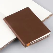 Новое поступление пустая тетрадь Дневник А5 А6 Размер Рисование путешествия журнал коричневый синий альбом для рисования офисные школьные принадлежности