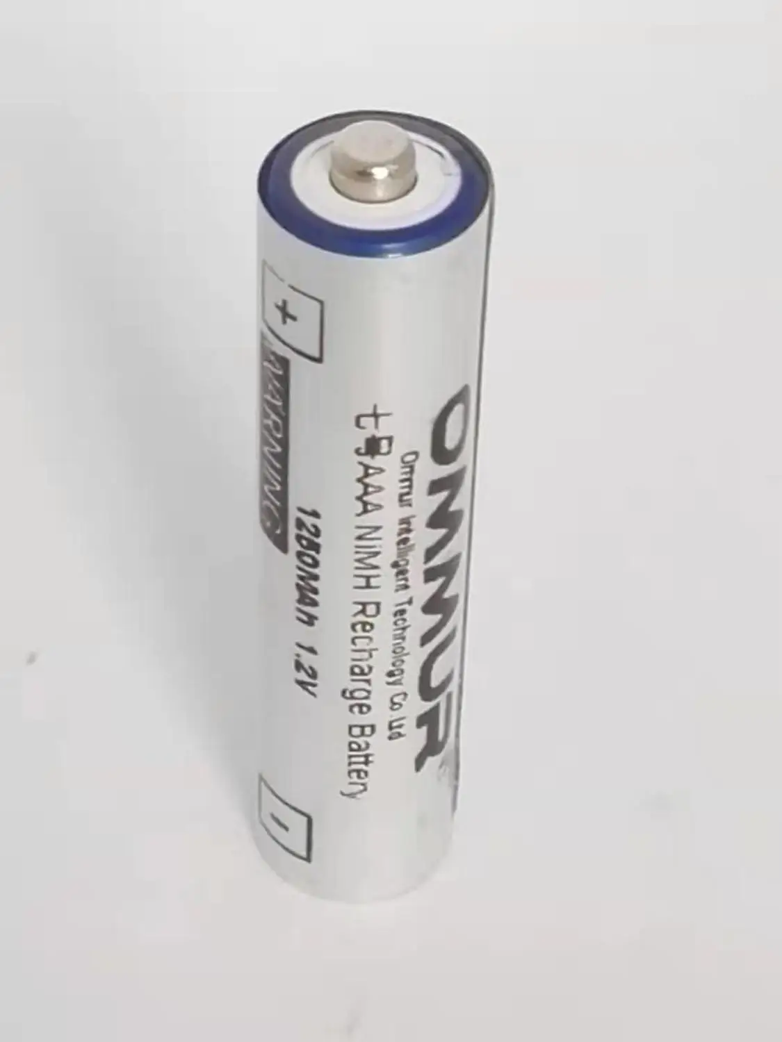 

OMMUR AAA 1.2V 1250mAh NiMH battery Rechargeable Low self-discharge for flashlight headlamp electronic toy free shipping
