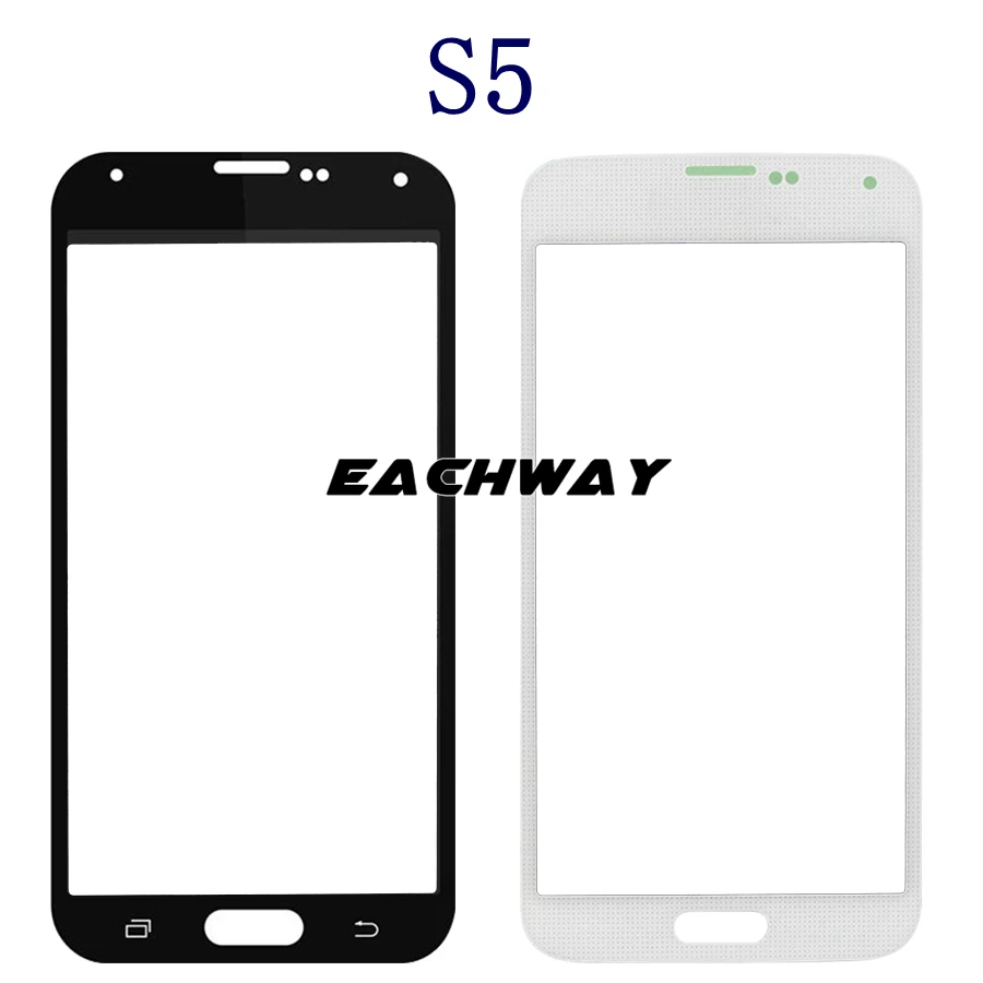 Передняя панель для samsung Galaxy S3 S4 S5 Mini G800 i9505 G900 сенсорный экран сенсор ЖК-дисплей стеклянная крышка Замена для samsung S5