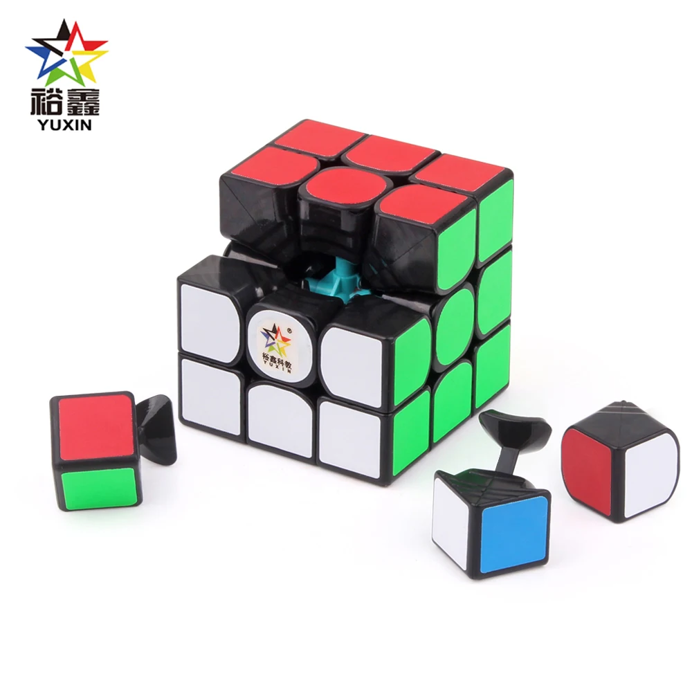 

YUXIN Little Magic Professtional 3x3x3 Magic Cube Speed Puzzle 3x3 Cube Educational Toys Gifts 55.5mm
