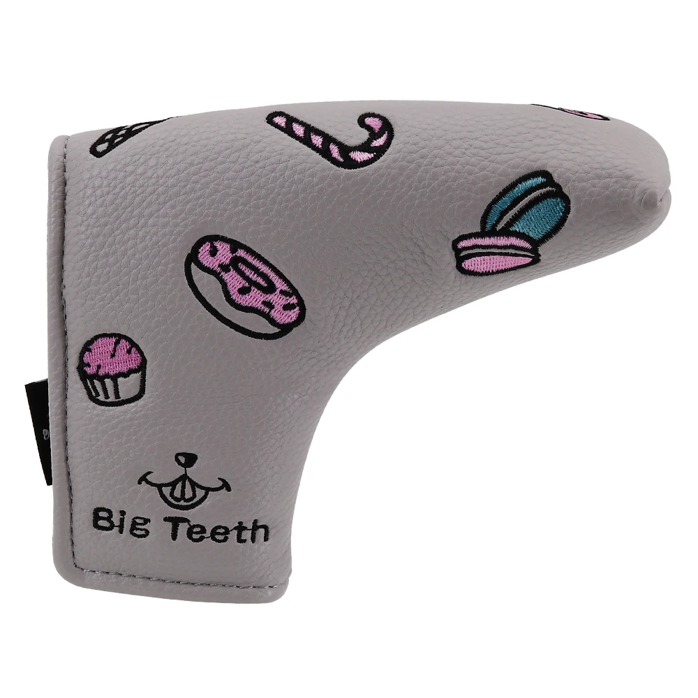 6003526 big teeth golf pingtype putter cover grey (3)