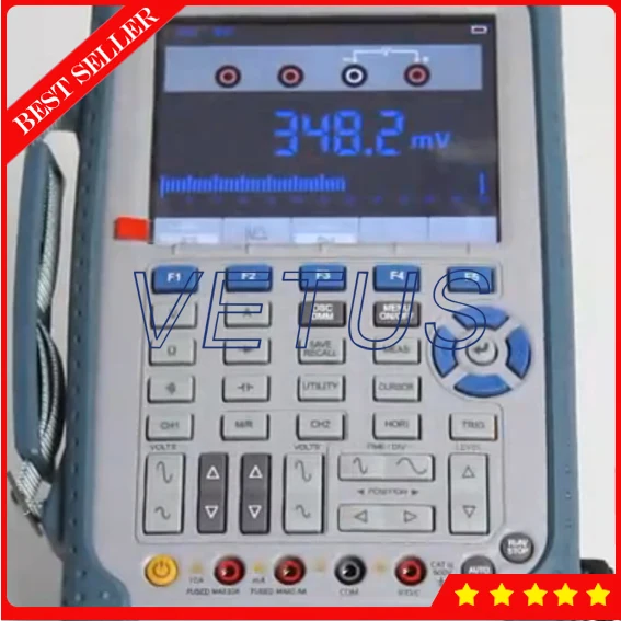 DSO1062B цифровой осциллограф цена с Ручной осциллограф/мультиметр 60 мГц 1GSa/s 2 Каналы