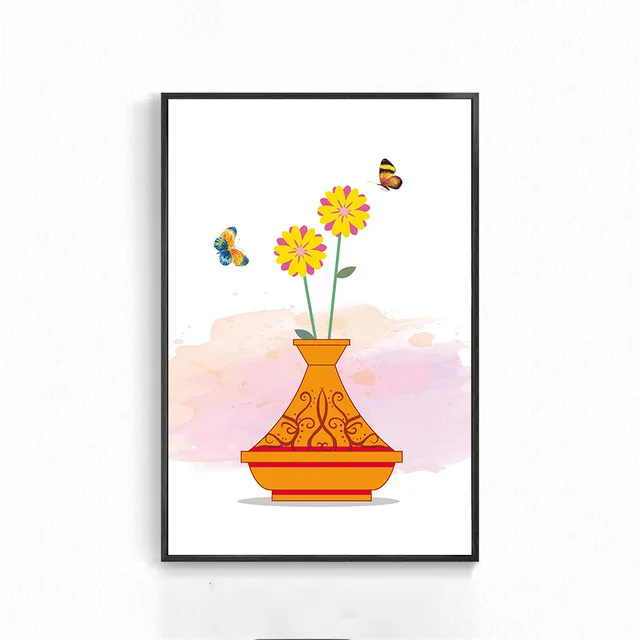 Flowers-Canvas-Artistic-Wall-Painting-Vase-Flower-Arrangement-Colorful-Animal-Butterfly-Home-Decoration-Painting-Poster.jpg_640x640