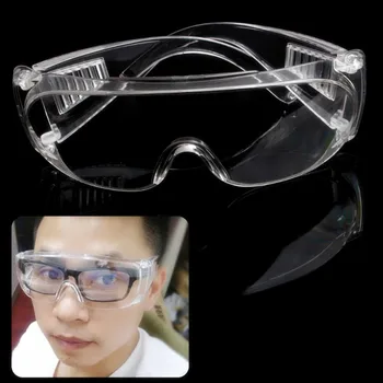 

New Clear Vented Safety Goggles Eye Protection Protective Lab Anti Fog Glasses Wholesale dropshipping