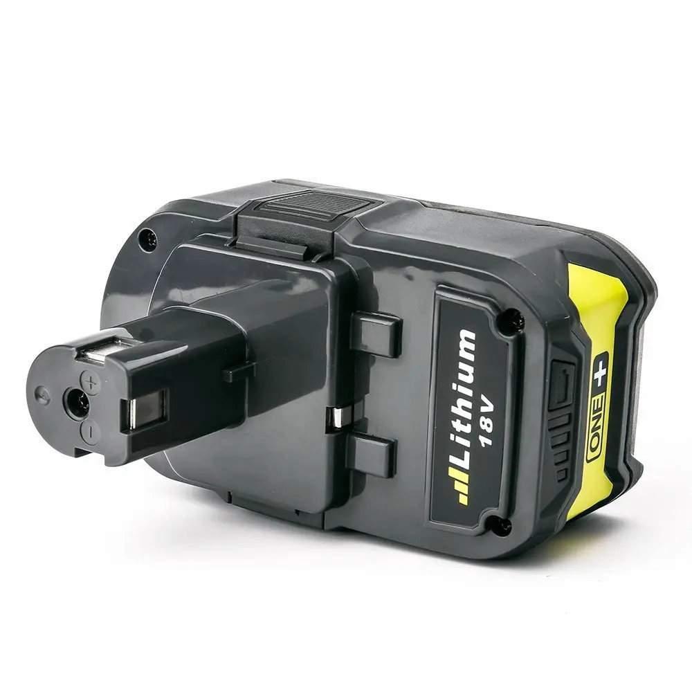 

Newest 18V Lithium Battery Replace for RYOBI P104 P103 P108 Electrical Tools Replacement Batteries Power Charging Charger Useful