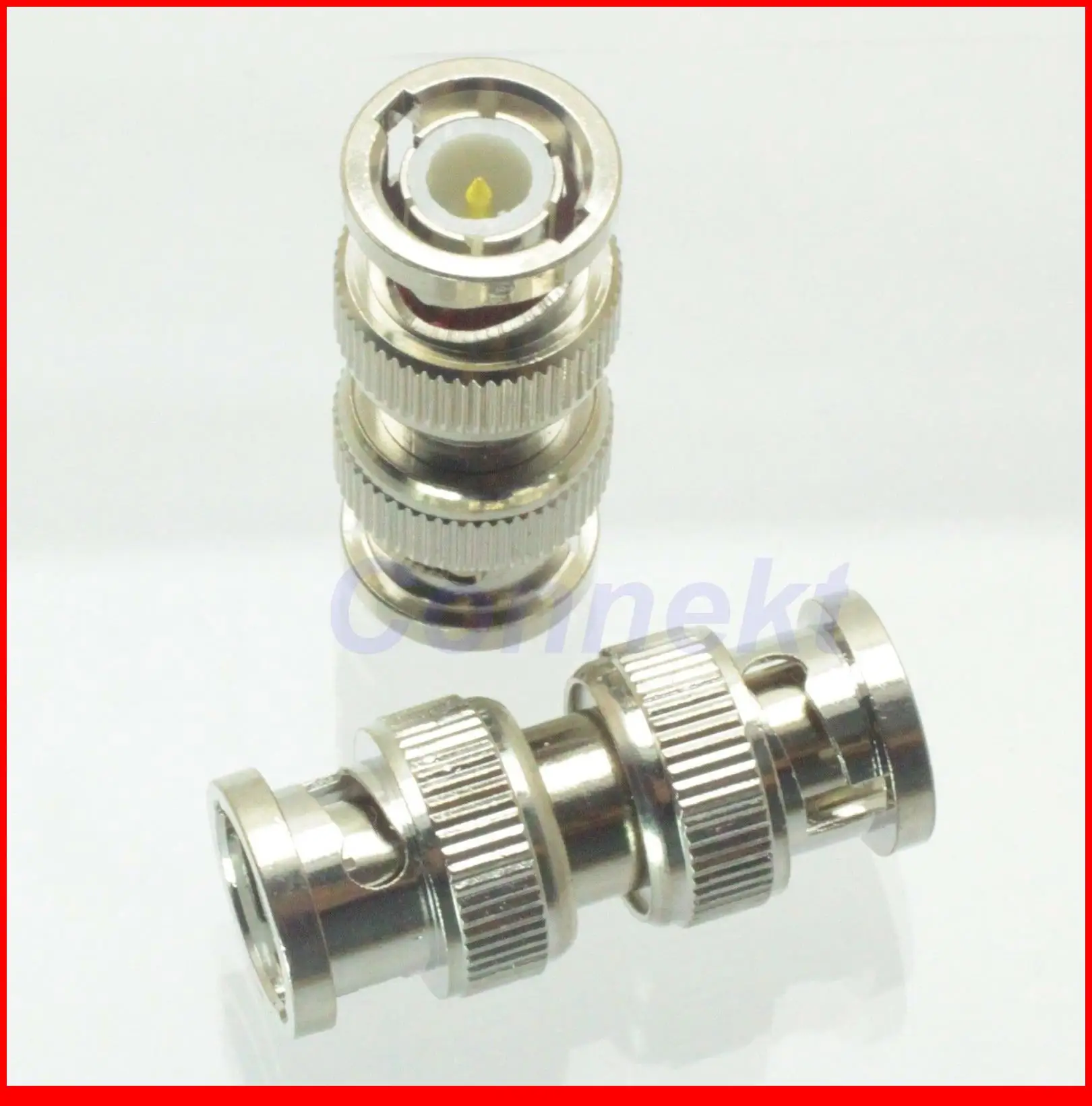 

10pcs/lot BNC male plug to BNC male plug in series RF adapter connector