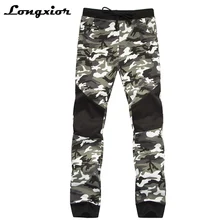 Топ бренд камуфляжные мужские брюки пэчворк дизайн брюки модные спортивные брюки хаки мужские брюки карго камуфляж Jogger Брюки LP38